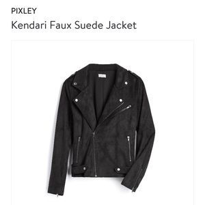 Stitch Fix Pixley kendari faux suede jacket
